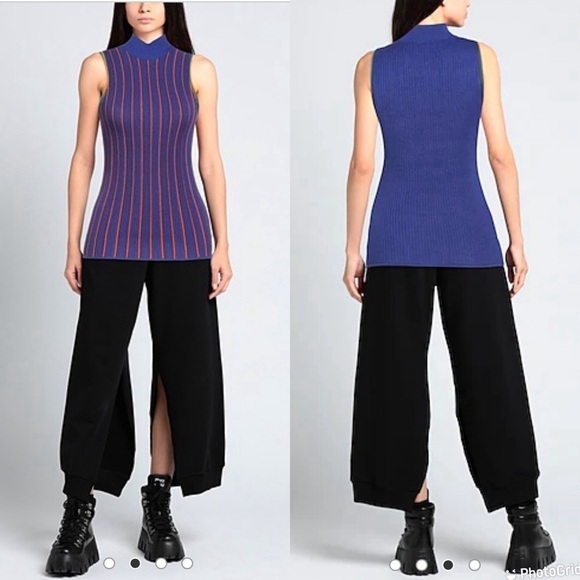Forte Tops - Forte Forte Mock Neck Knitted Tank